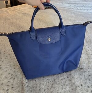 Longchamp Small Le Pliage Royal Blue